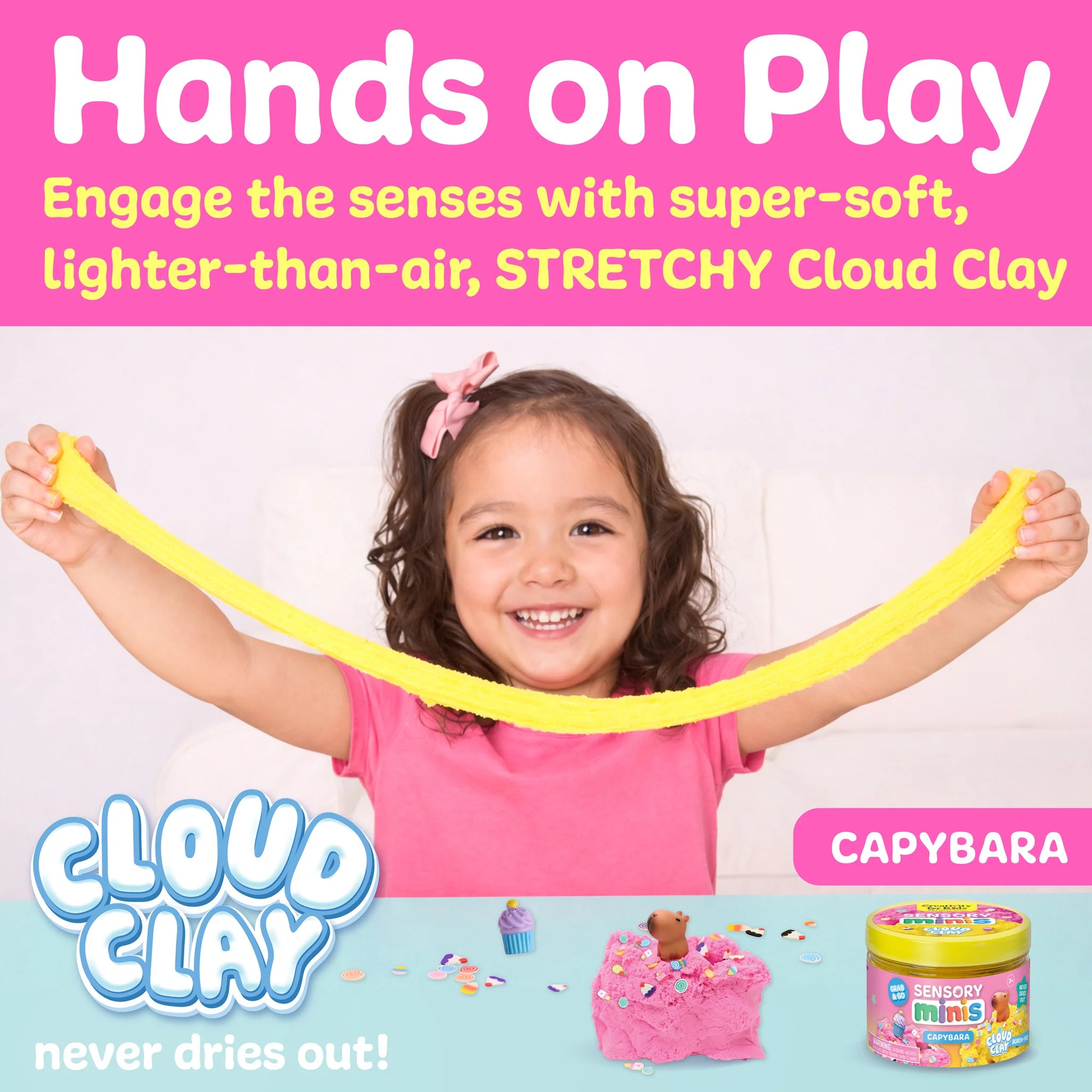 Sensory Minis - Capybara | Creativity for Kids