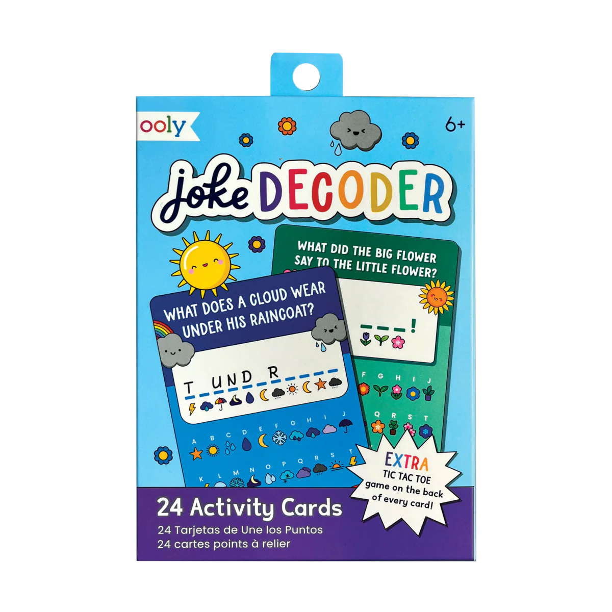 cover art of front of joke decoder packaging