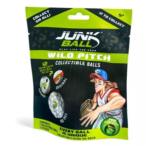 Junk Ball Wild Pitch Collectible Balls | Little Kids