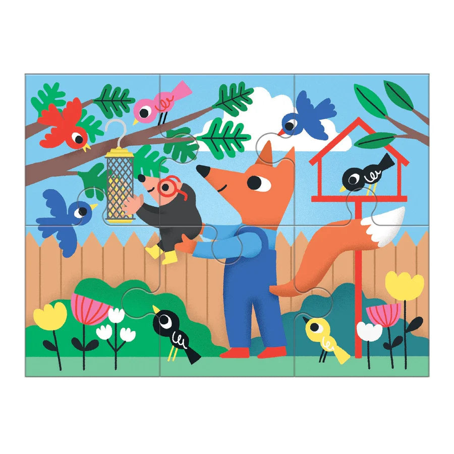 Kindness 4-In-a-Box Progressive Puzzle | mudpuppy
