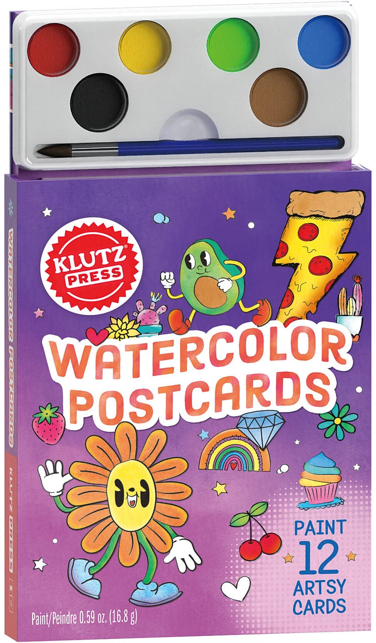 Watercolor Postcards | Klutz