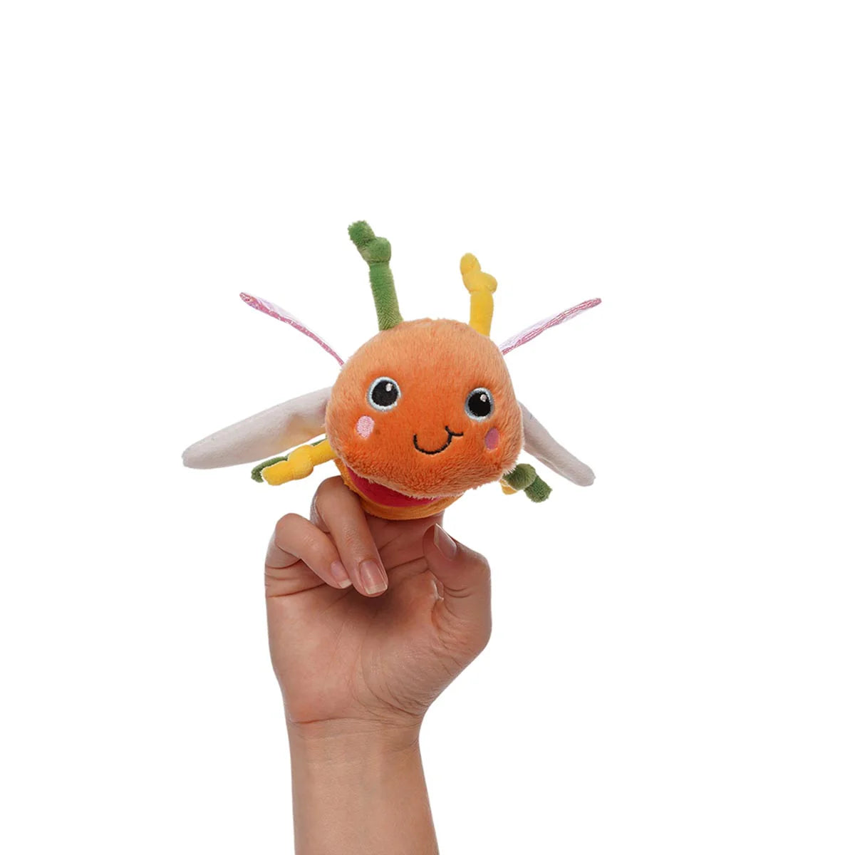 Della Dragonfly Finger Puppet with Sound  | Manhattan Toy