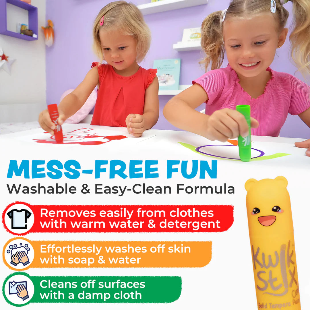 Kwik Stix Paint Sticks Cuties - Set of 12 Colors | TPG