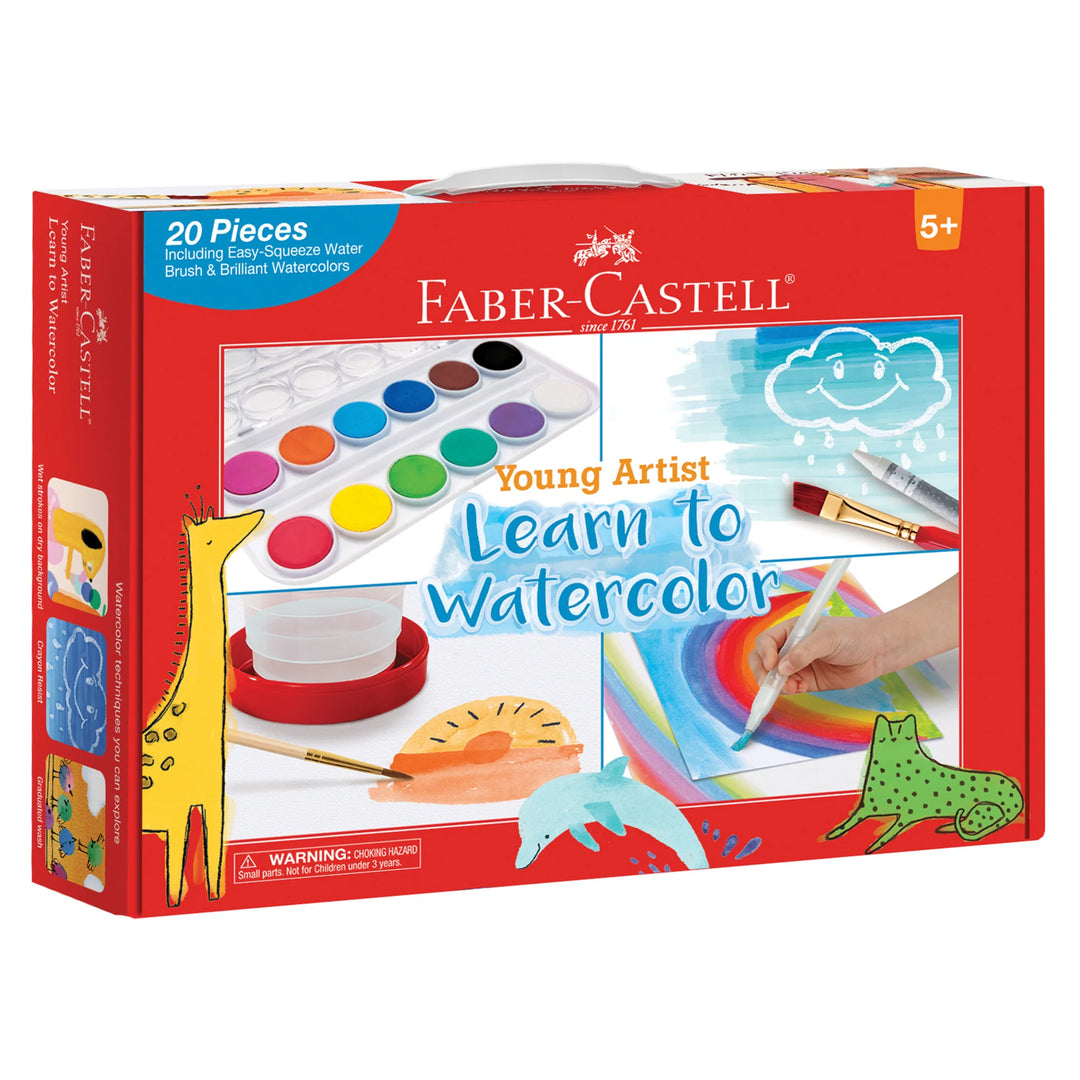 Young Artists Learn to Watercolor | Faber Castell
