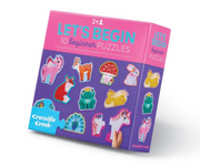 Let's Begin Unicorn Puzzle - 10 2-Pc Puzzles | Crocodile Creek
