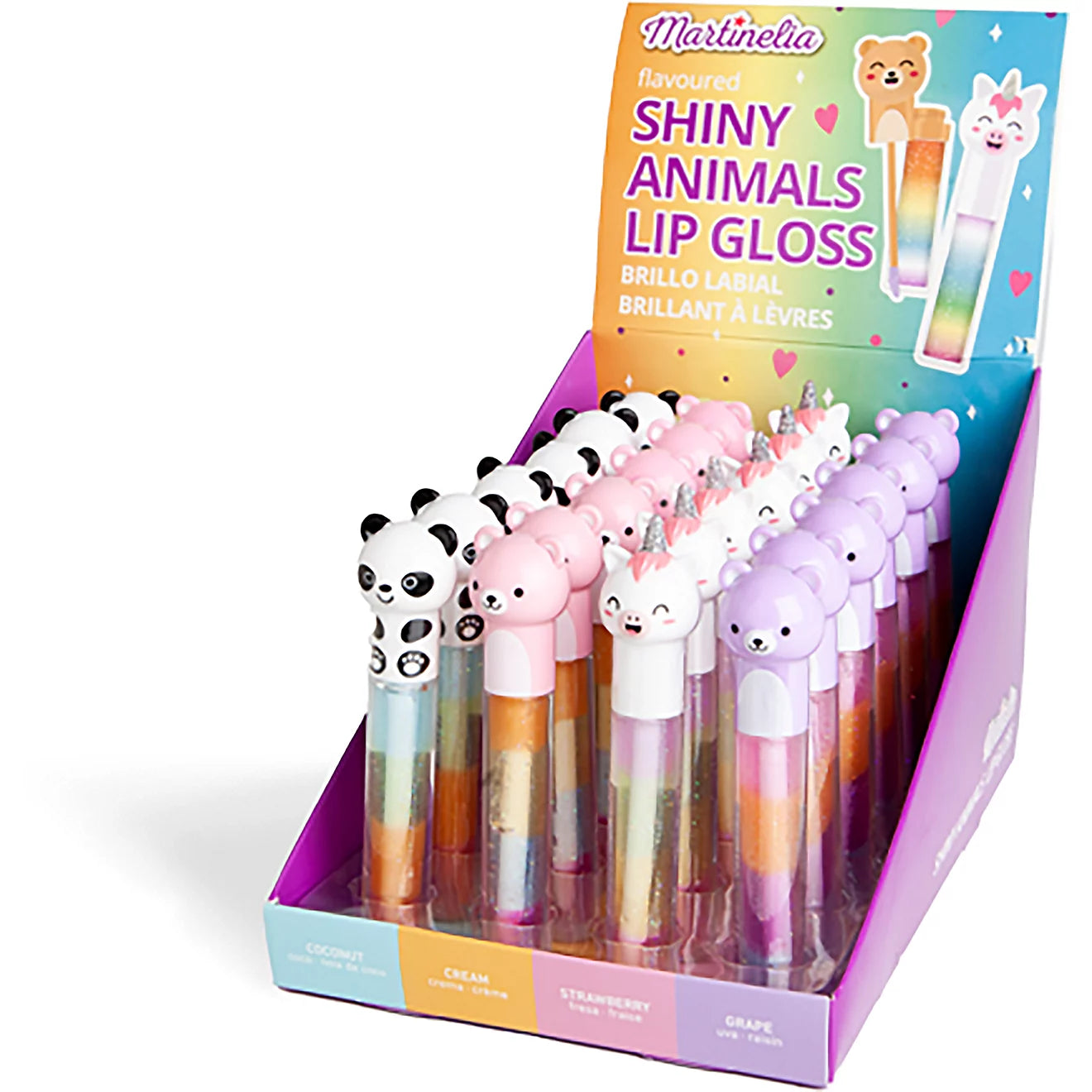 Martinella Lip Gloss - Animals | Toysmith