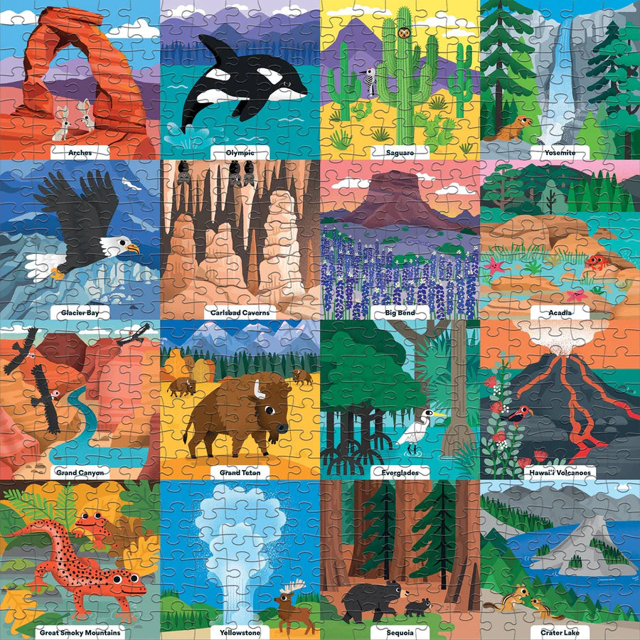 Little Park Ranger 500 Piece Family Puzzle | mudpuppy