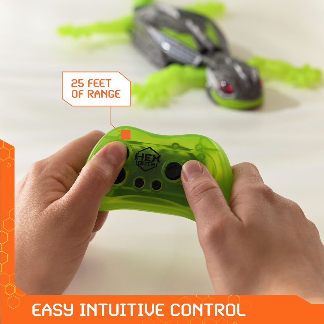 HEX BOTS Wall Crawler Gecko | Spin Master