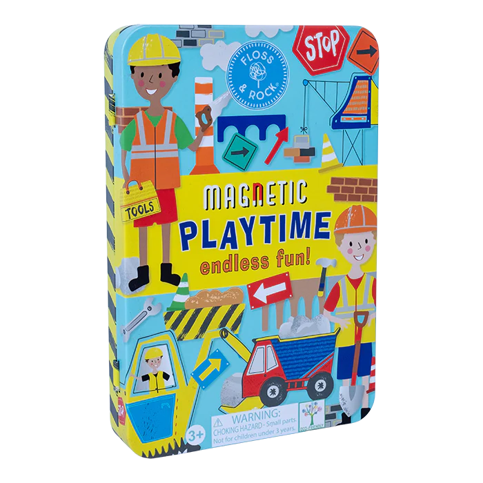 Construction Magnetic Playtime | Floss & Rock