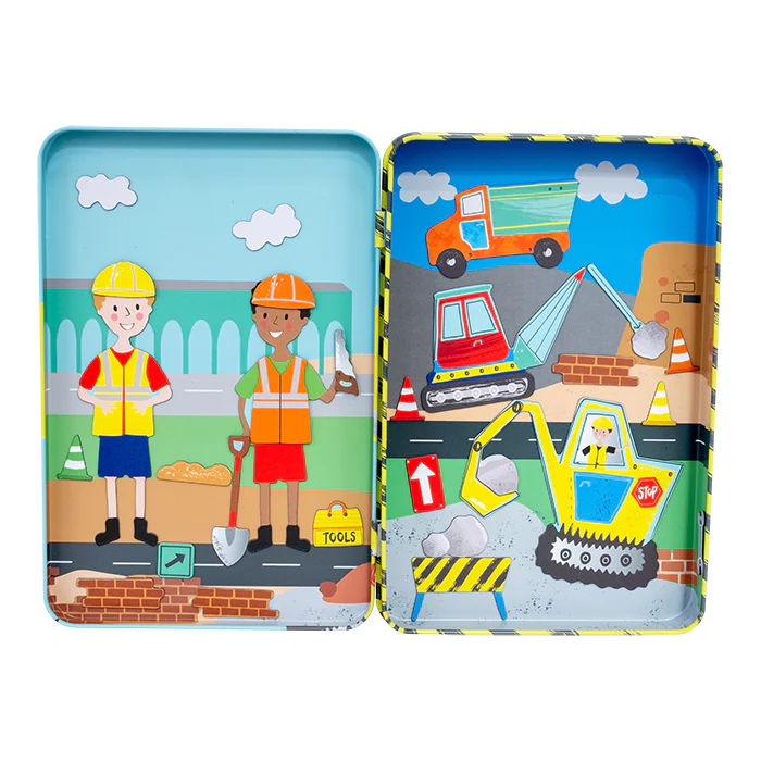Construction Magnetic Playtime | Floss & Rock