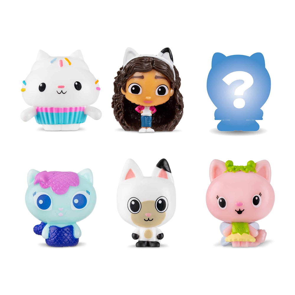 6 gabbys dollhouse characters to collect