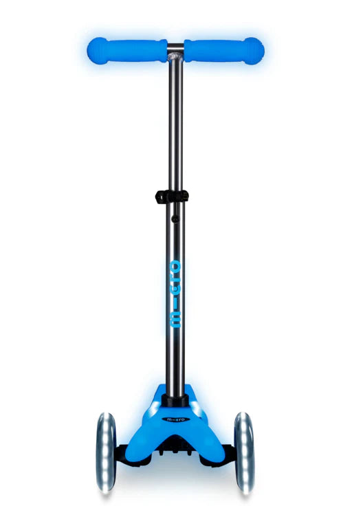 Micro Mini Glow Plus LED Scooter - Arctic Blue - LOCAL PICK UP ONLY