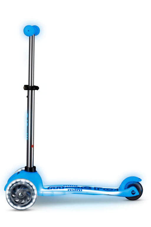 Micro Mini Glow Plus LED Scooter - Arctic Blue - LOCAL PICK UP ONLY