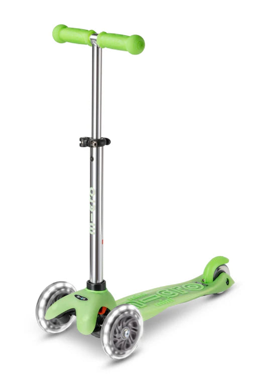 Micro Mini Glow Plus LED Scooter - Icy Lime - LOCAL PICK UP ONLY