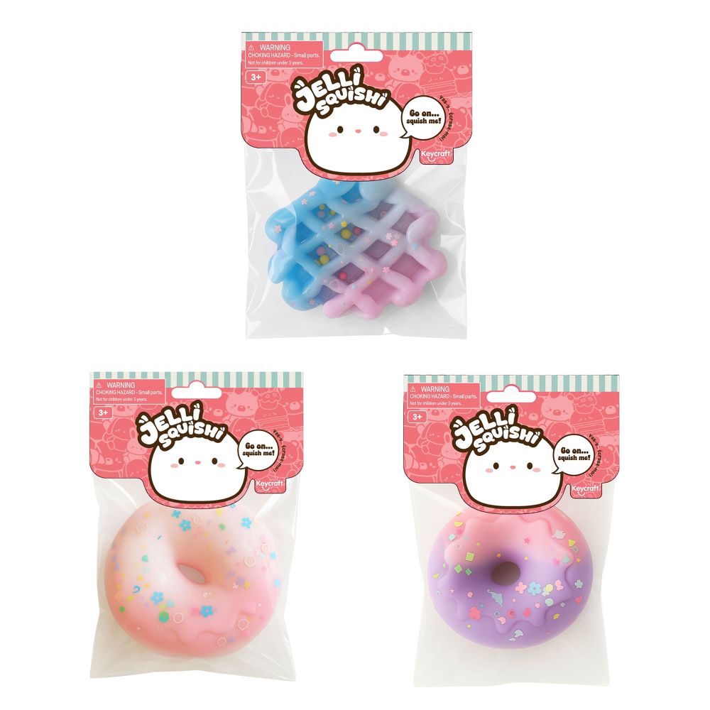 Jelli Squishi Sweet Treats Sensory Toys | Keycraft