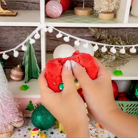 Meowy Christmas Cloud Slime | Kawaii Slime Company