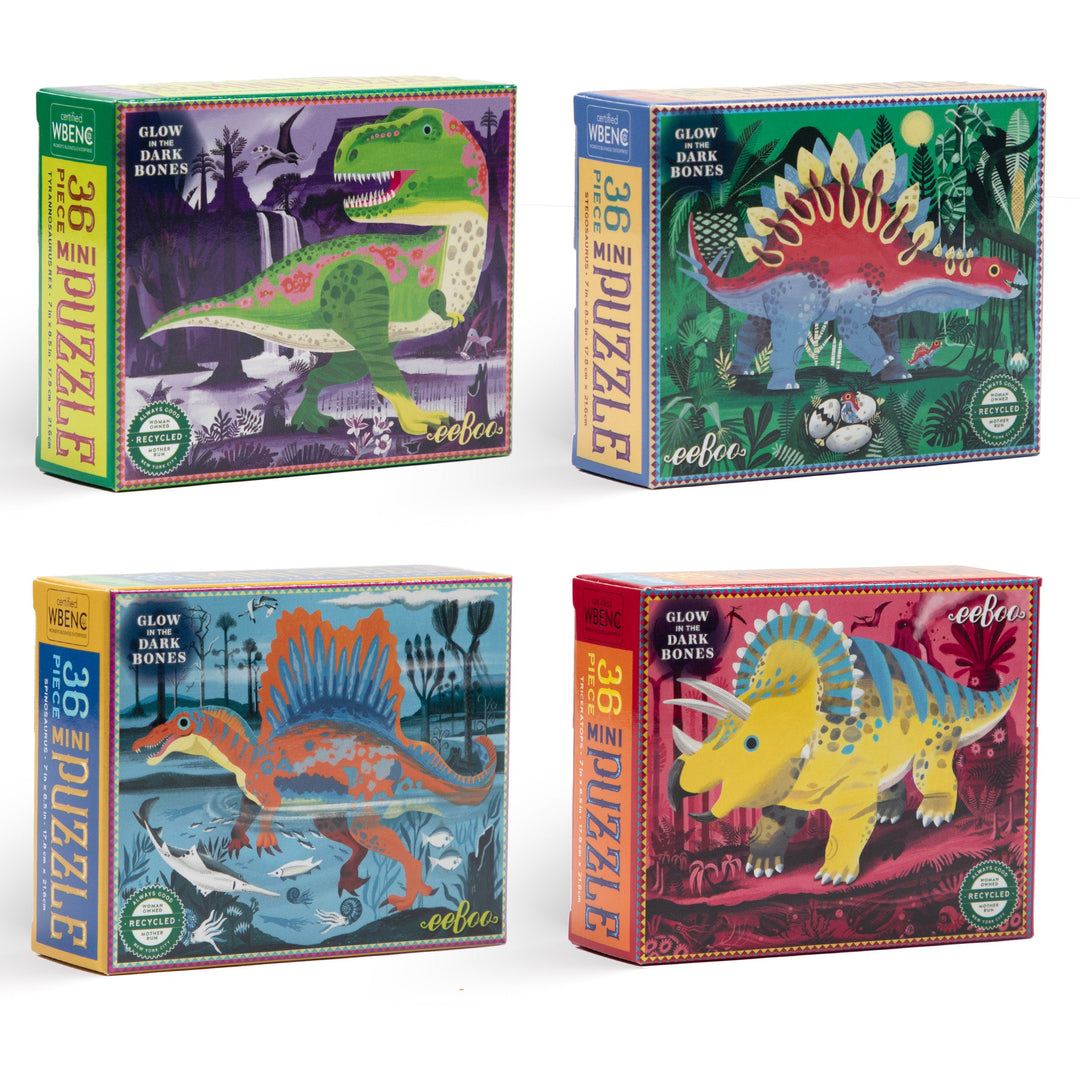 Dinosaur Single-Pack Mini Puzzle | eeBoo