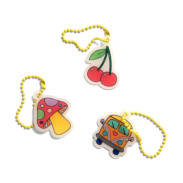 Shrink-Its! Mini DIY Shrink Art Kit - Good Vibes - 5 Charms | OOLY