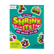 Shrink-Its! Mini DIY Shrink Art Kit - Rad Times - 5 Charms | OOLY