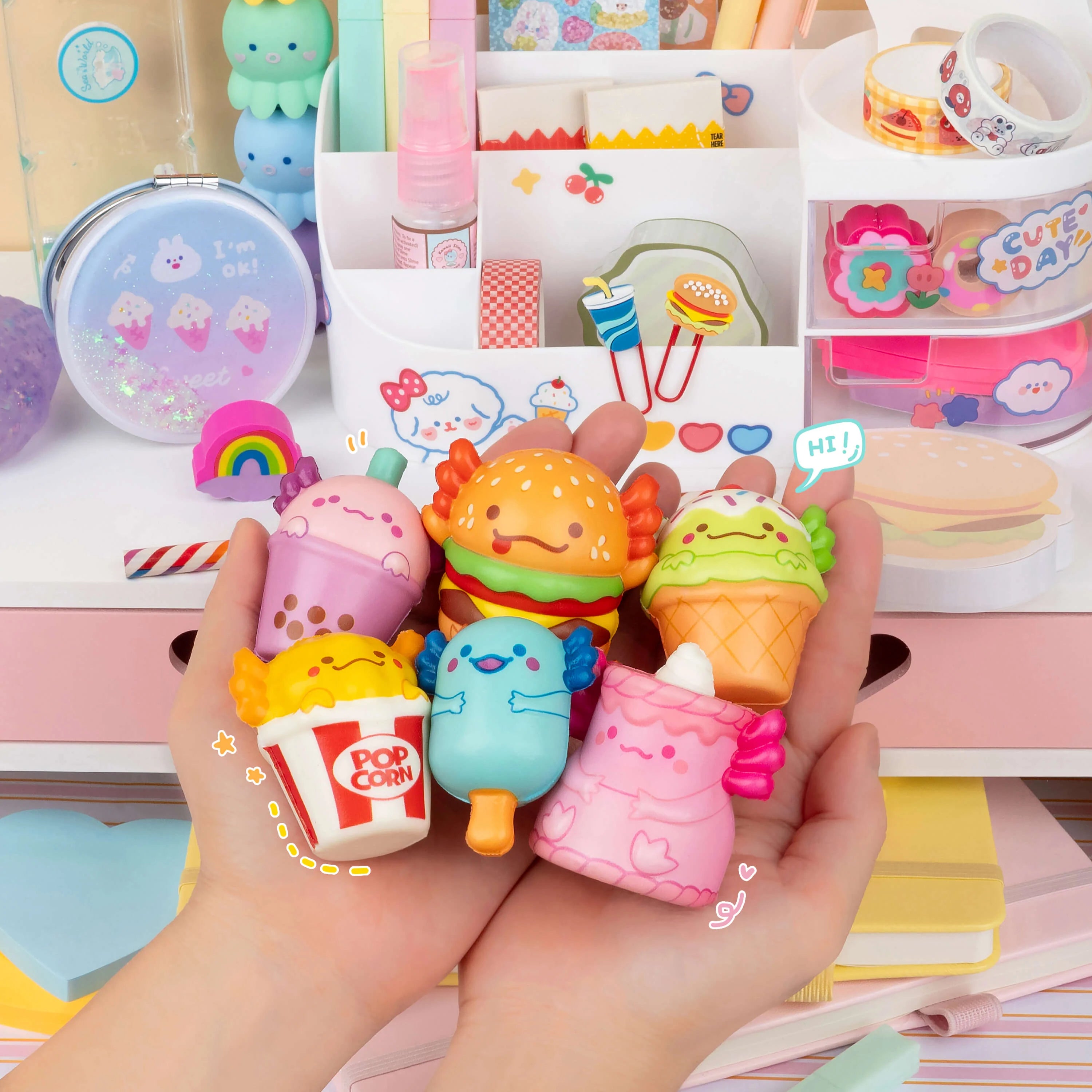 Snaxolotl Mini Squishy Toy | Kawaii Slime Company