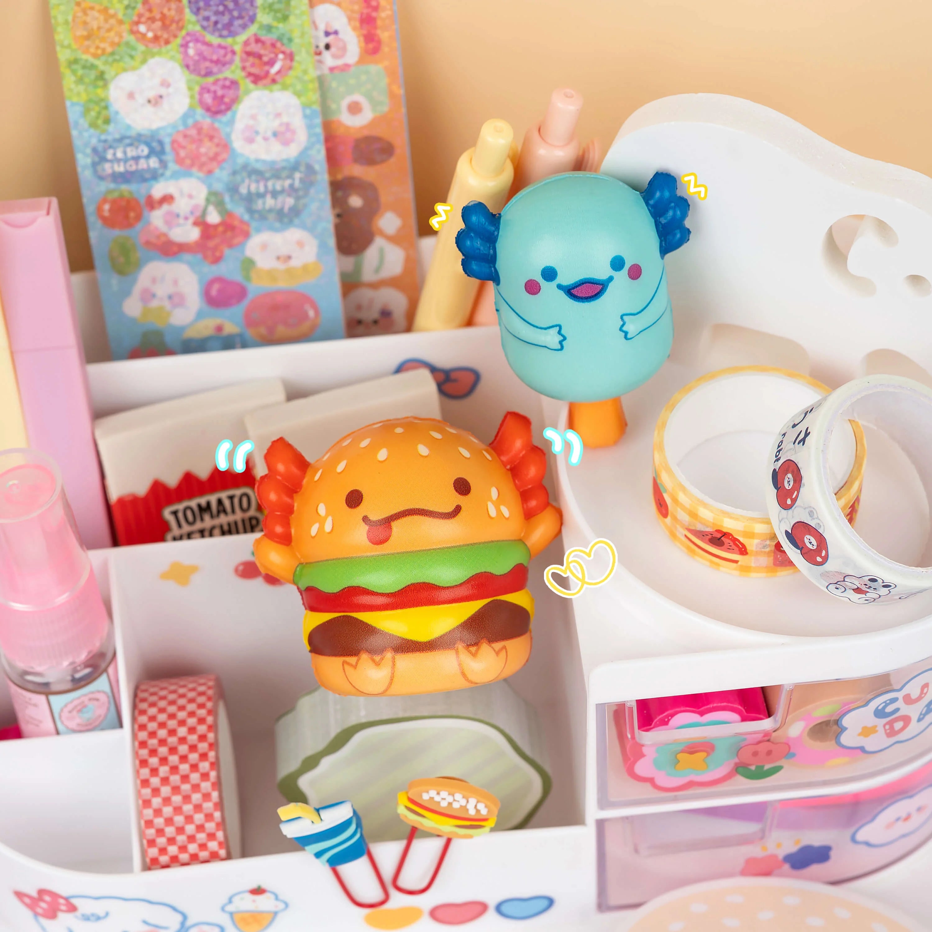 Snaxolotl Mini Squishy Toy | Kawaii Slime Company