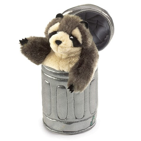 Raccoon in Garbage Can | Folkmanis