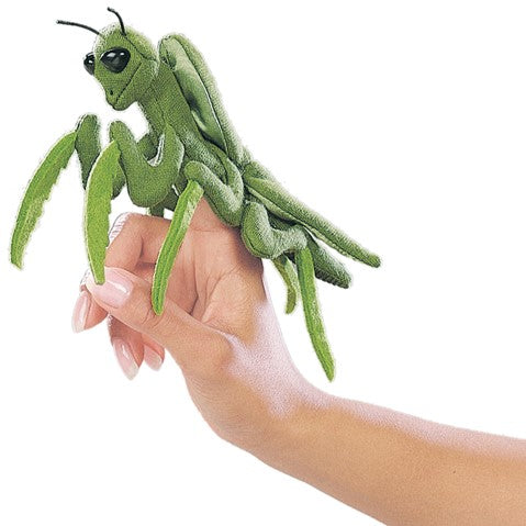 Mini Praying Mantis Finger Puppet | Folkmanis