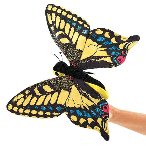 Swallowtail Butterfly Finger Puppet | Folkmanis