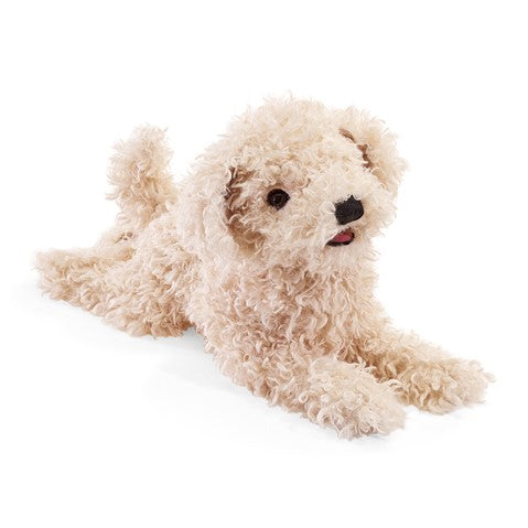 White Poodle Puppy | Folkmanis