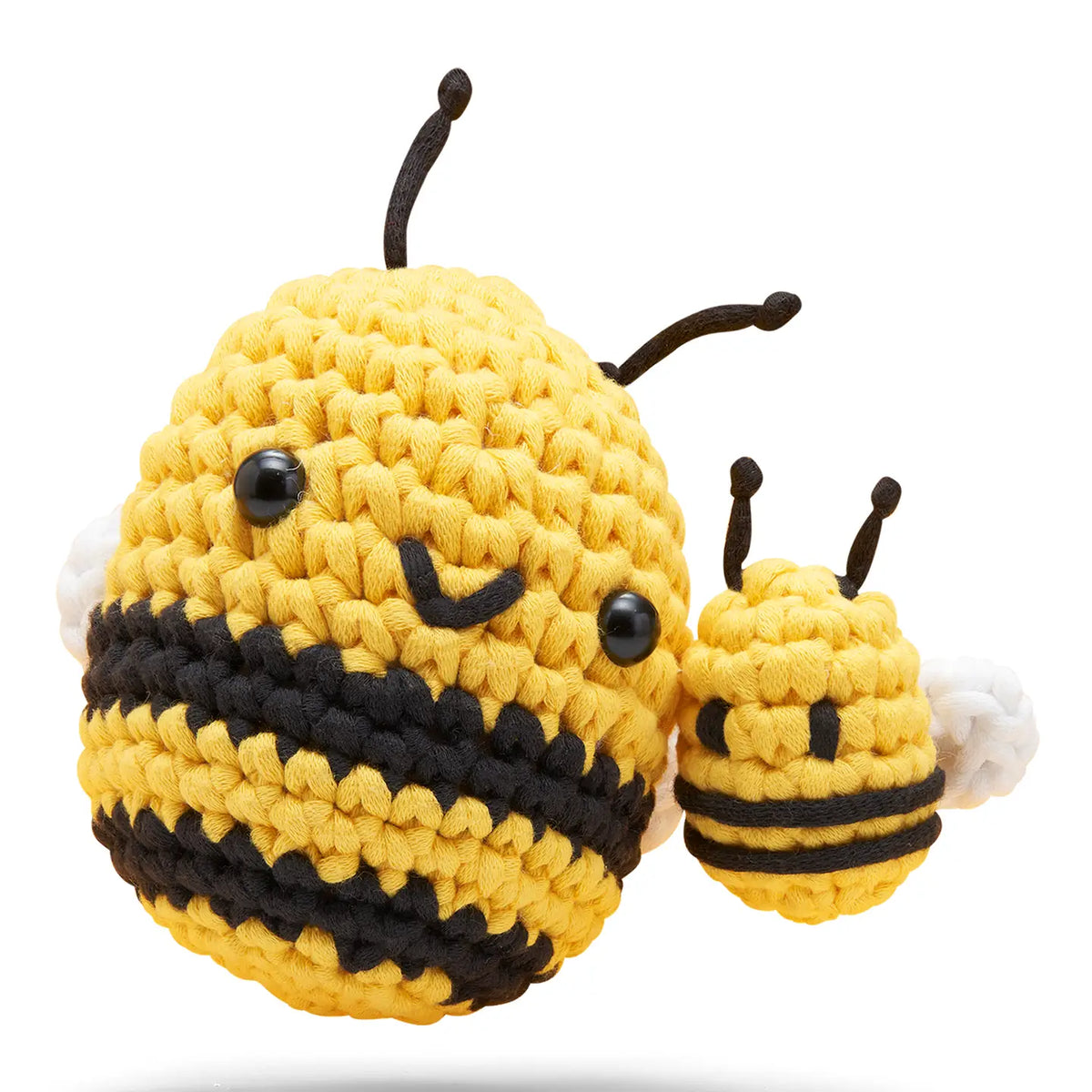 Mommy & Me Cornelius the Bee Combo Crochet Kit | The Woobles