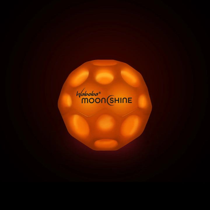 orange moonshine lit up