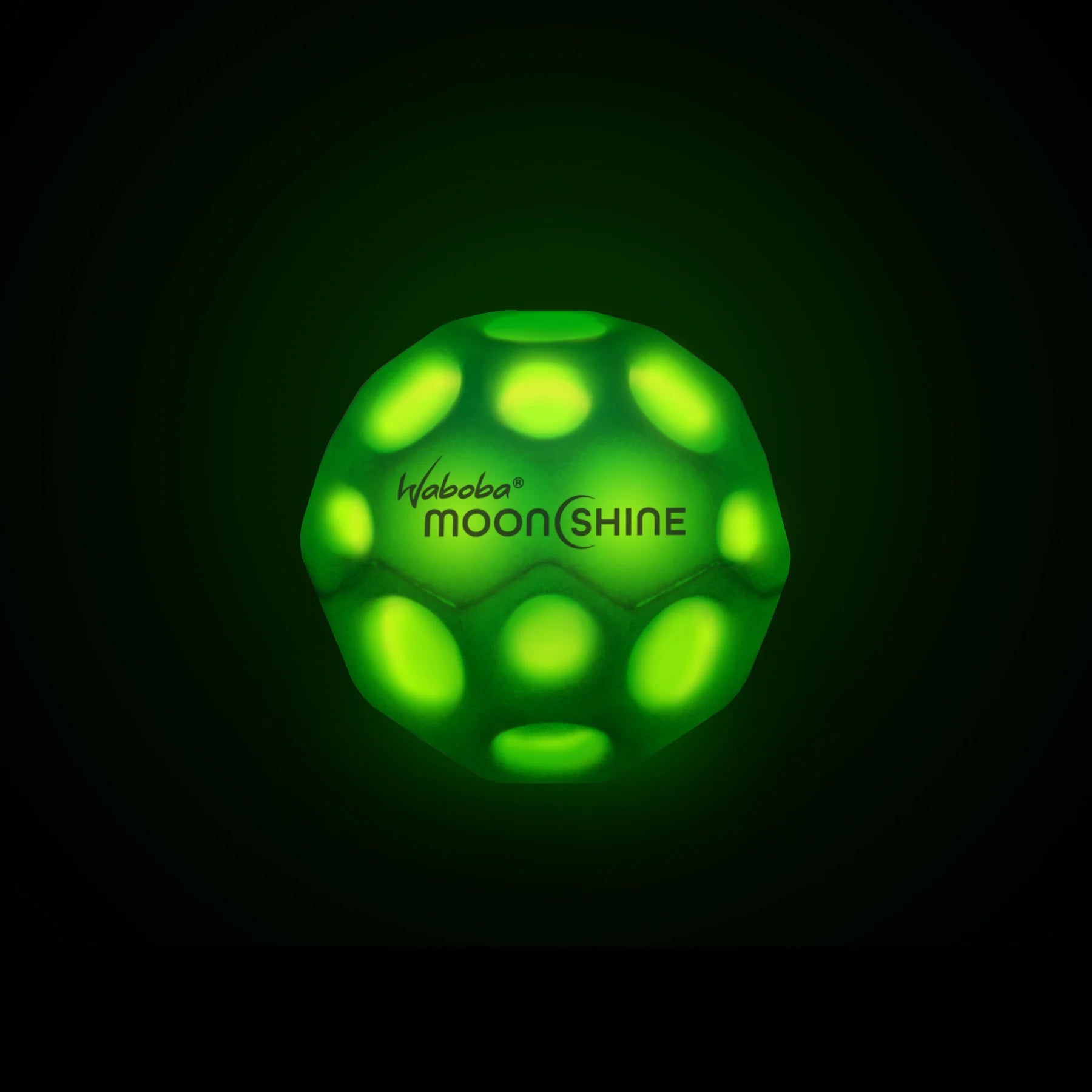 green moonshine lit up