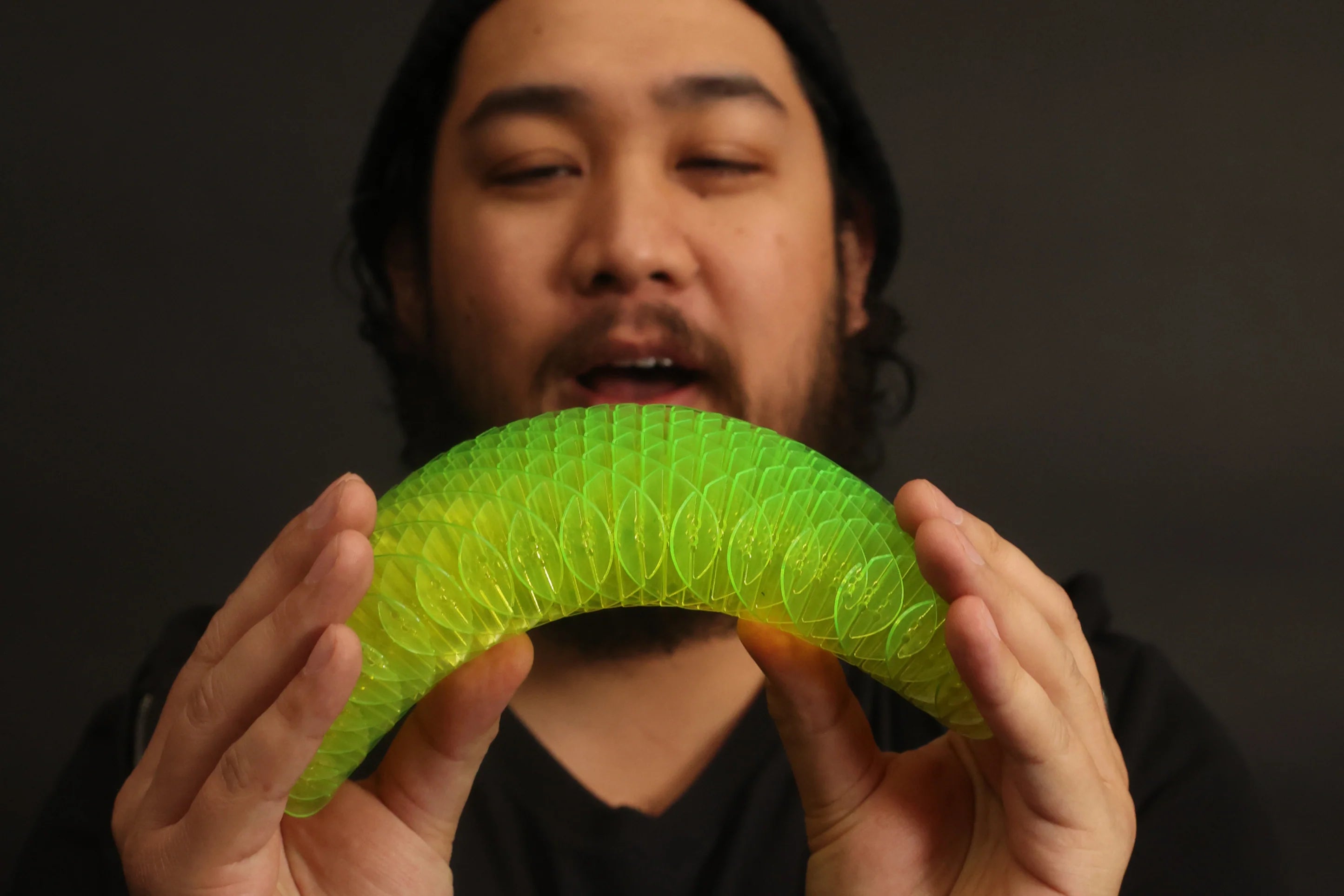 Morf Fidget Worm Green Big | Humango