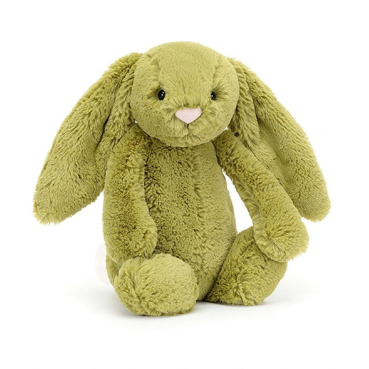 front view of medium moss bunny