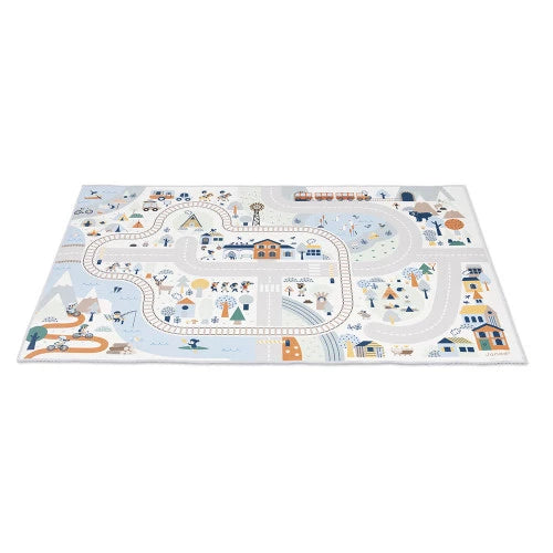 Play Mat with Circuit -Mountain Valley - Cross Roads | Janod - LOCAL PICK UP ONLY