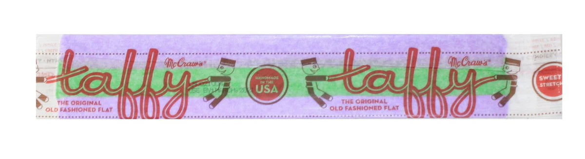 McCraw's Giant Flat Taffy | Hammond's Candies - LOCAL PICK UP ONLY