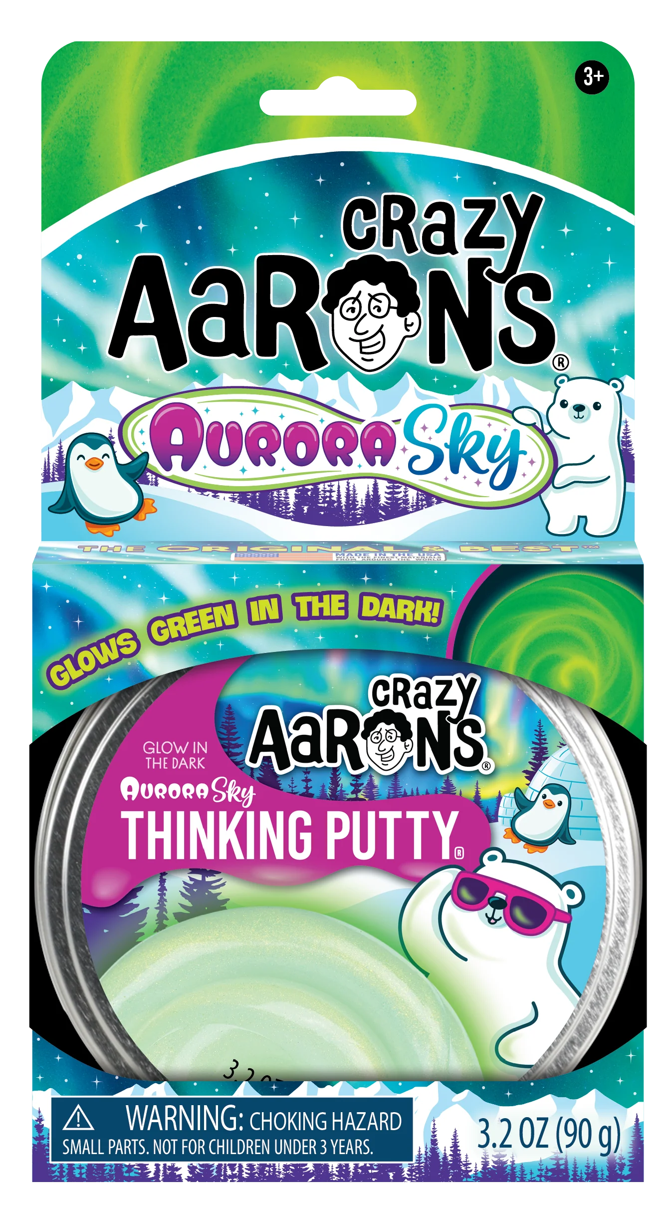 Glow in the Dark - Aurora Sky 4" | Crazy Aarons