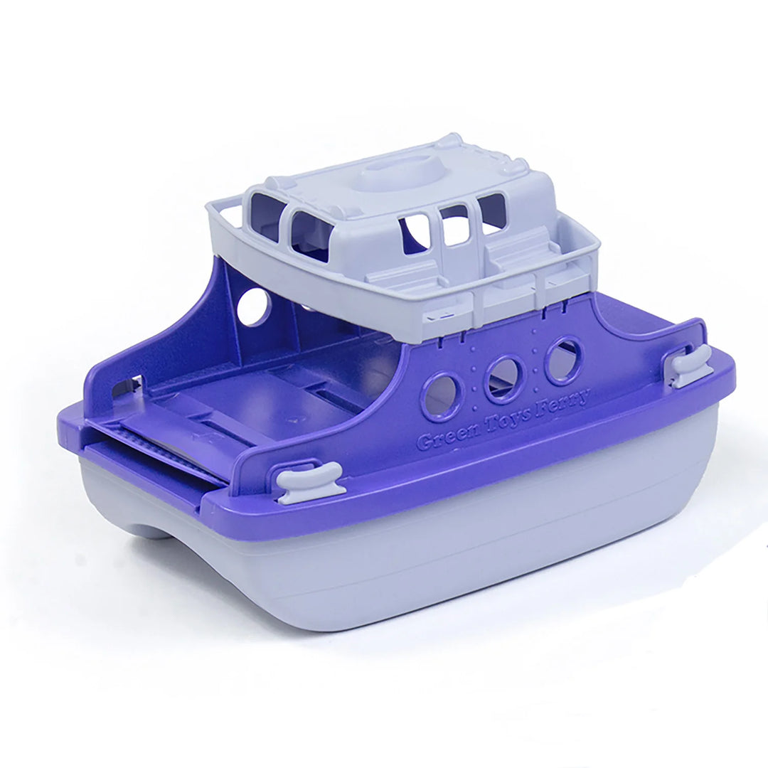 Toy ferry top with cars