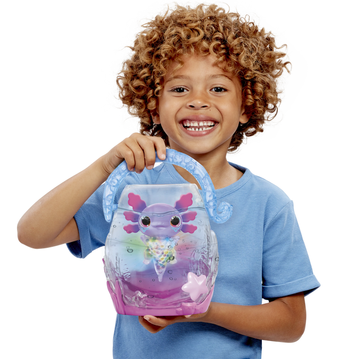 Animagic: Let’s Glo Axolotl Bubble Reef | Goliath Games