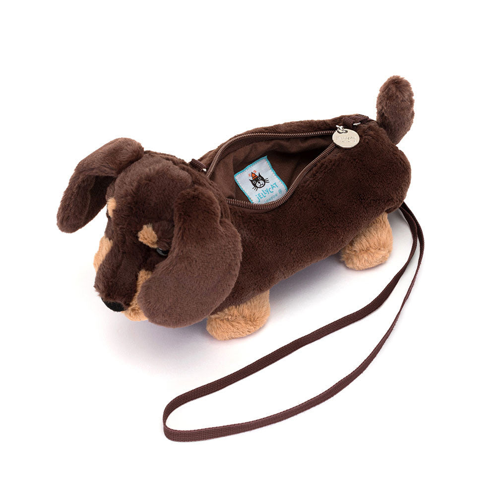 Otto Sausage Dog Shoulder Bag | Jellycat