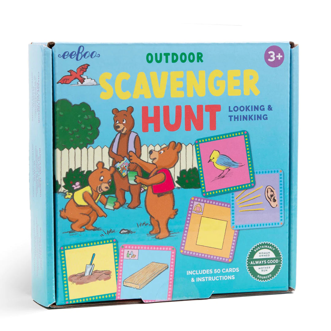 cover art of outdoor scavenger hunt