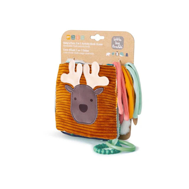 Soft Activity book 2 in 1 - Forest | Little Big Friends