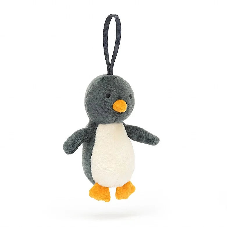 front view of festive penguin