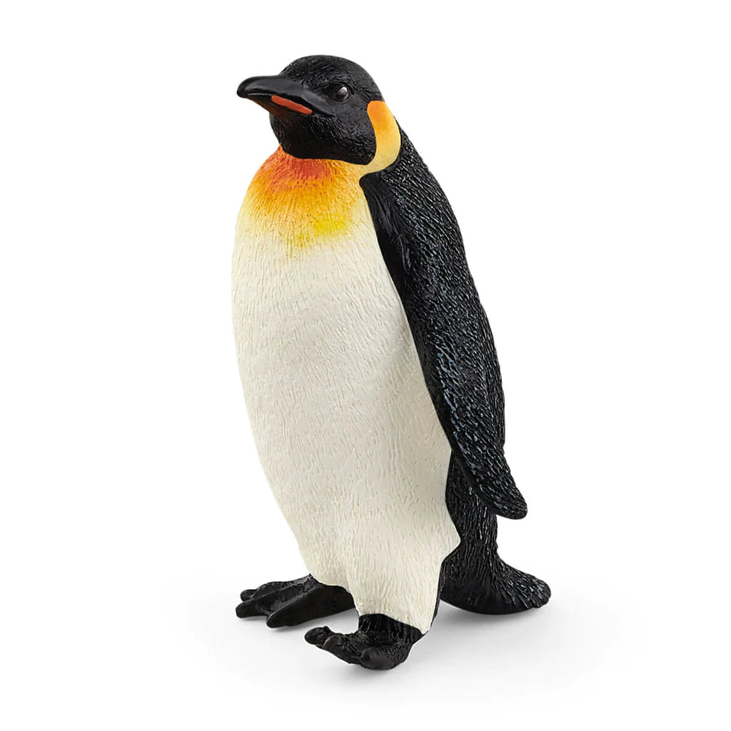 front side view of emperor penguin