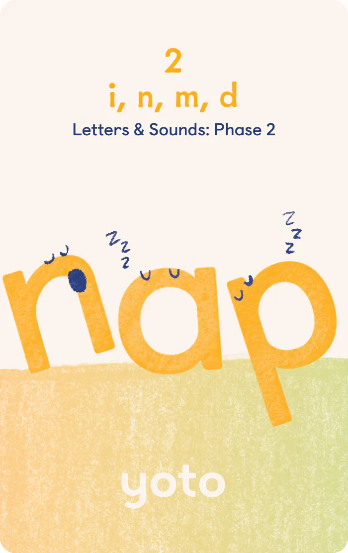 Yoto - Phonics: Letters and Sounds: Phase 2