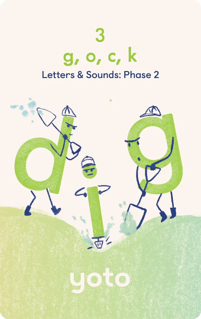 Yoto - Phonics: Letters and Sounds: Phase 2