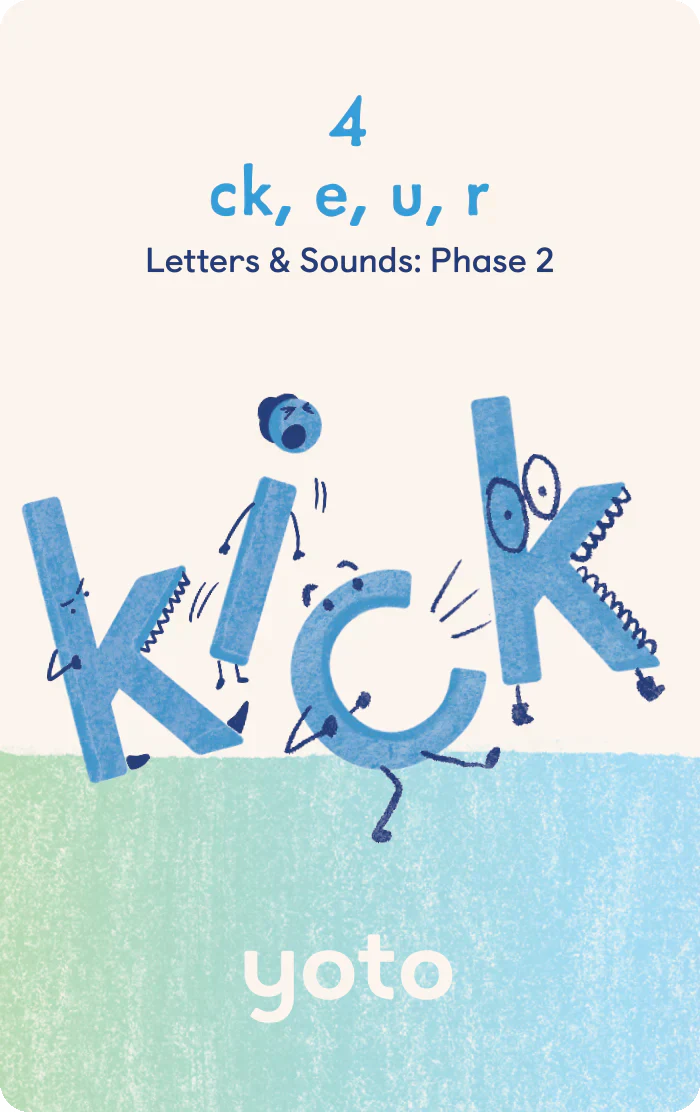 Yoto - Phonics: Letters and Sounds: Phase 2