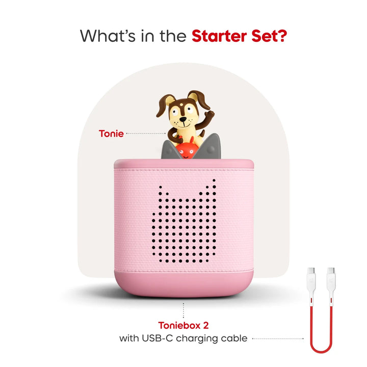 Toniebox 2 Starter Set: Cloud Pink | Tonies