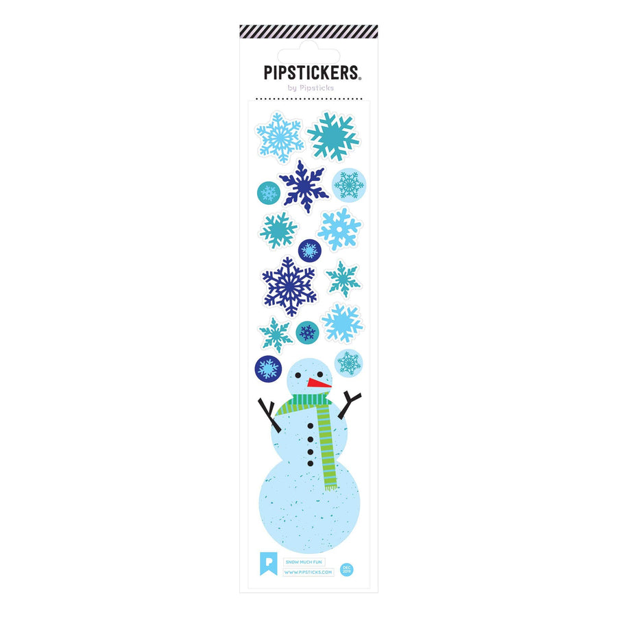 Pipsticks Holiday Snow Much Fun Stickers