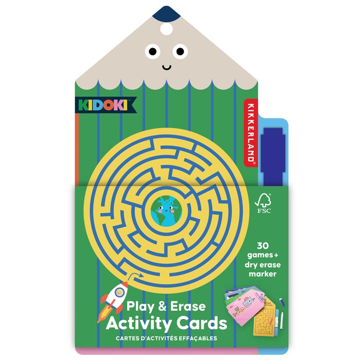 Play & Erase Activity Cards